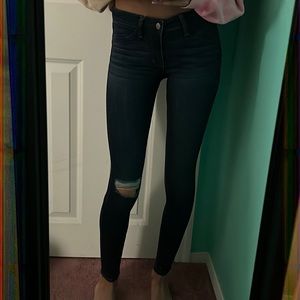 Hollister low rise jean leggings